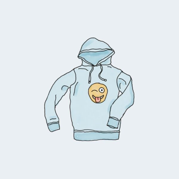 Hoodie with Logo Hoodie mit Logo